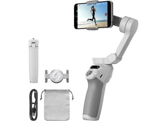 DJI Osmo Mobile SE, 3-Axis Phone Gimbal, Portable and Foldable, Gimbal Stabilizer for iPhone, Android, Shot Guides, Active Track 6.0, Vlogging Stabilizer for YouTube, TikTok, Travel